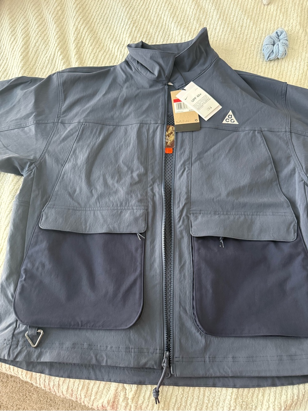 🔥🔥Nike - Nike x ACG Smith Summit UV Jacket 'Thunder Blue Obsidian'MEN'S